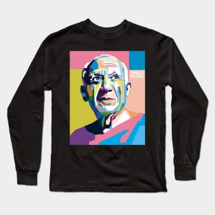 Abstract Pablo picasso Popart Long Sleeve T-Shirt